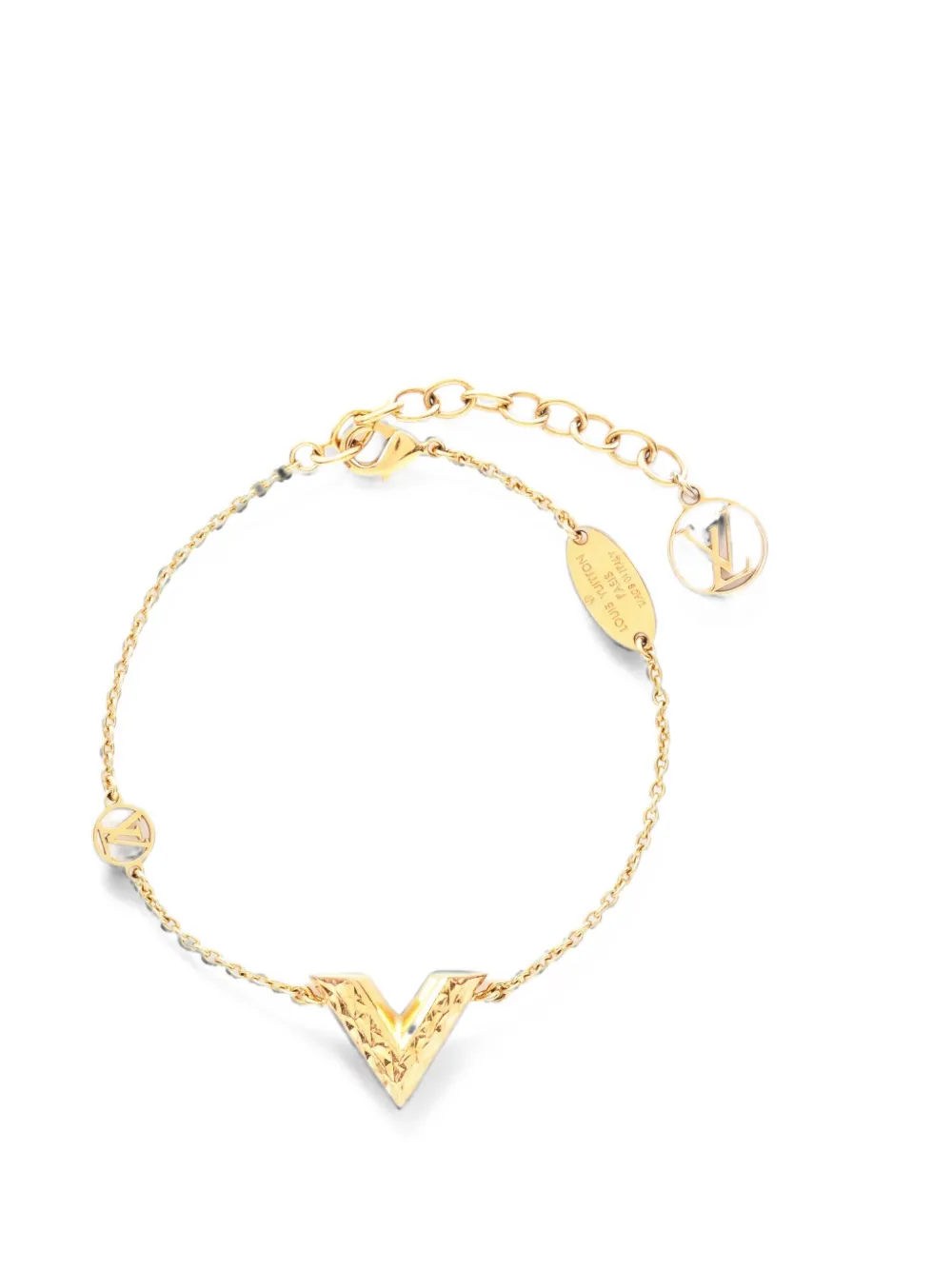 Louis Vuitton Pre-Owned Bracciale Essential V 2018 - Oro