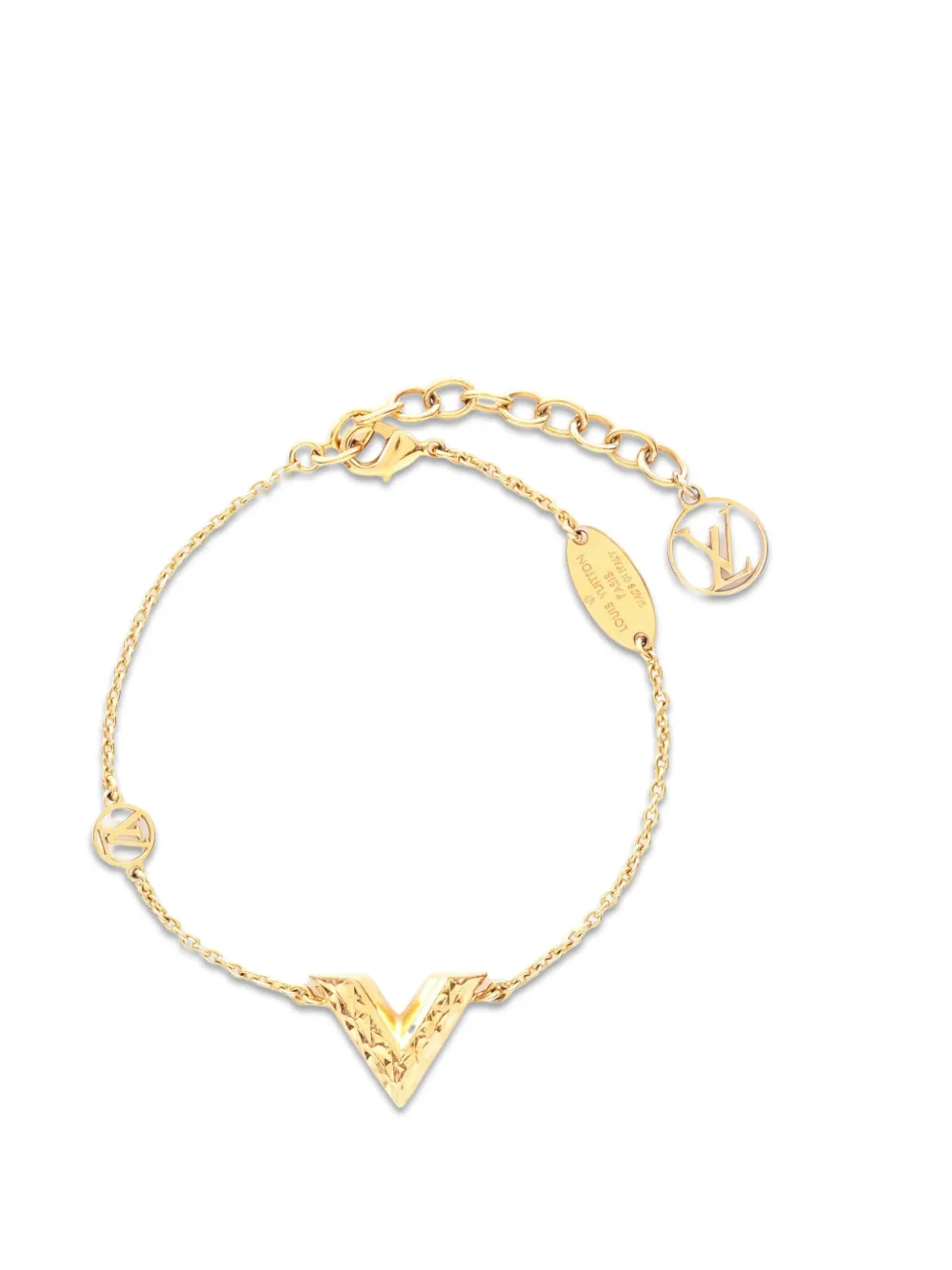 Louis Vuitton Pre-Owned Bracciale Essential V 2018 - Oro