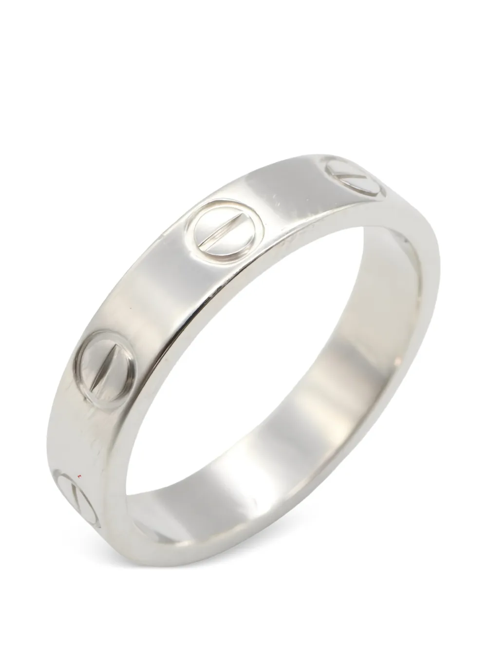 Cartier 2010s 18K white gold Love ring - Argento