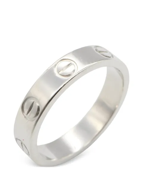 Cartier 2010s 18K white gold Love ring