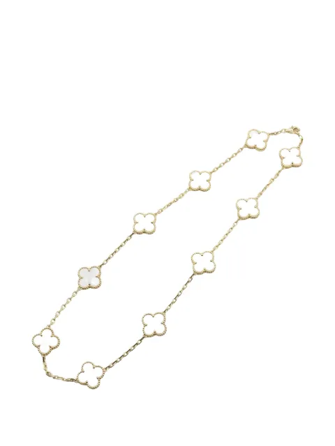 Van Cleef & Arpels Pre-Owned Alhambra mother-of-pearl necklace