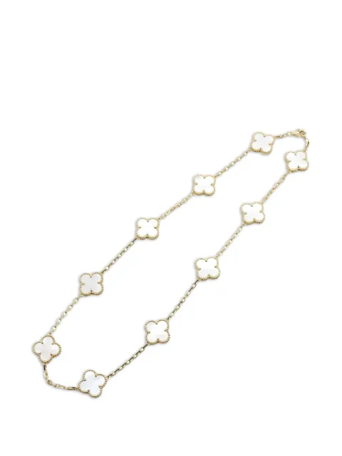 Van Cleef & Arpels Pre-Owned Alhambra mother-of-pearl necklace