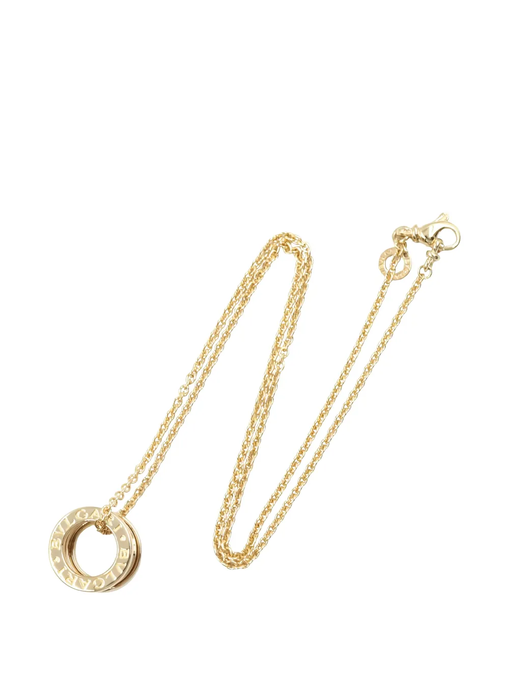Bvlgari Pre-Owned 2010s B-zero1 pendant necklace - Oro