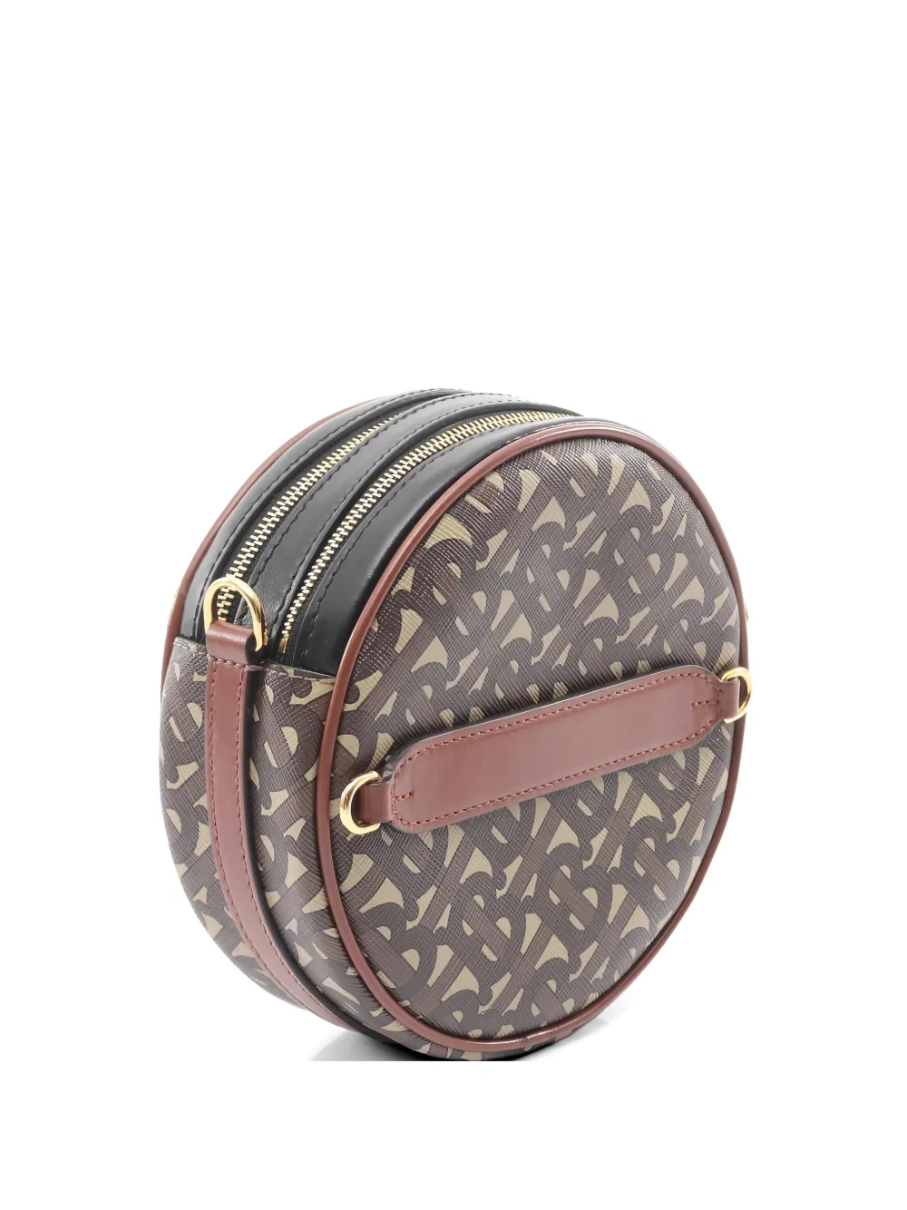 Burberry Pre-Owned TB monogram shoulder bag - Marrone