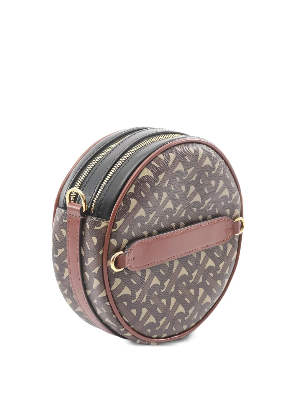 Burberry Pre-Owned TB monogram shoulder bag - Braun