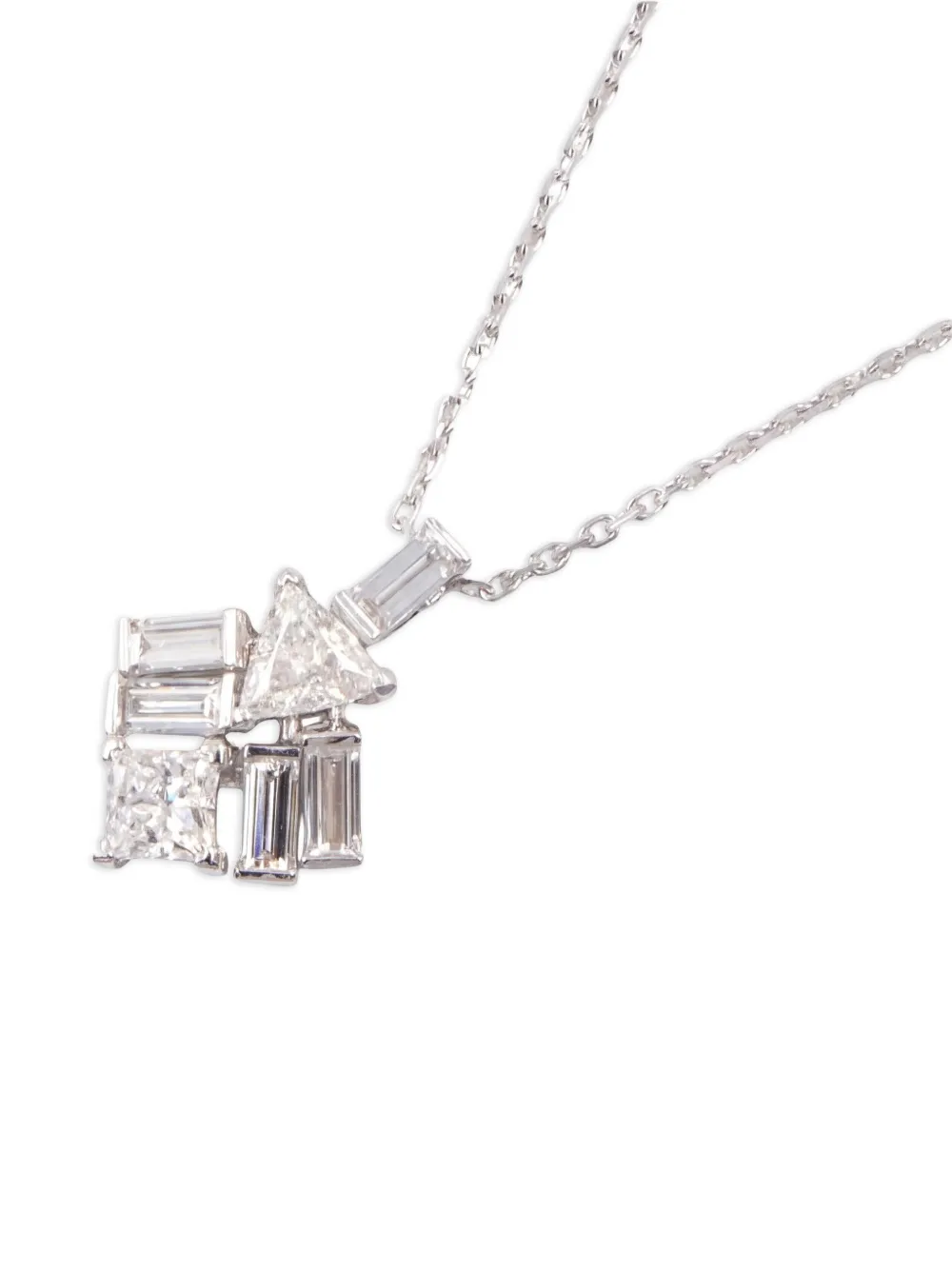 Cartier 2010s Reflection diamond necklace - Argento
