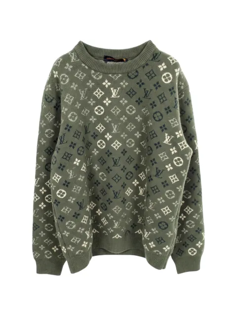 Louis Vuitton Pre-Owned monogram knit sweater