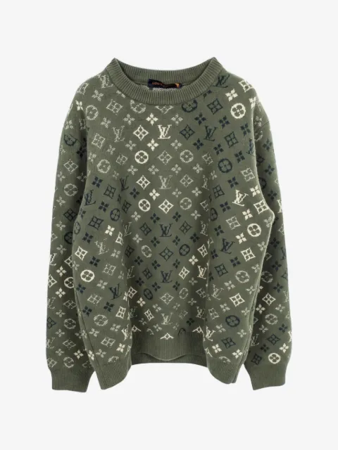 Louis Vuitton Pre-Owned monogram knit sweater