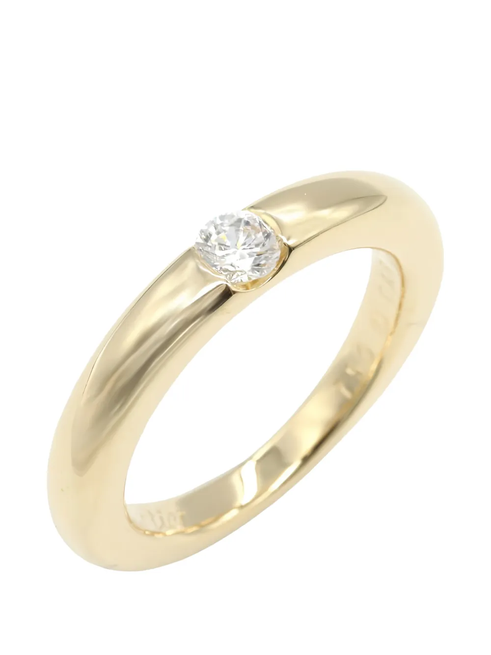 Cartier 2010s Ellipse diamond ring - Oro