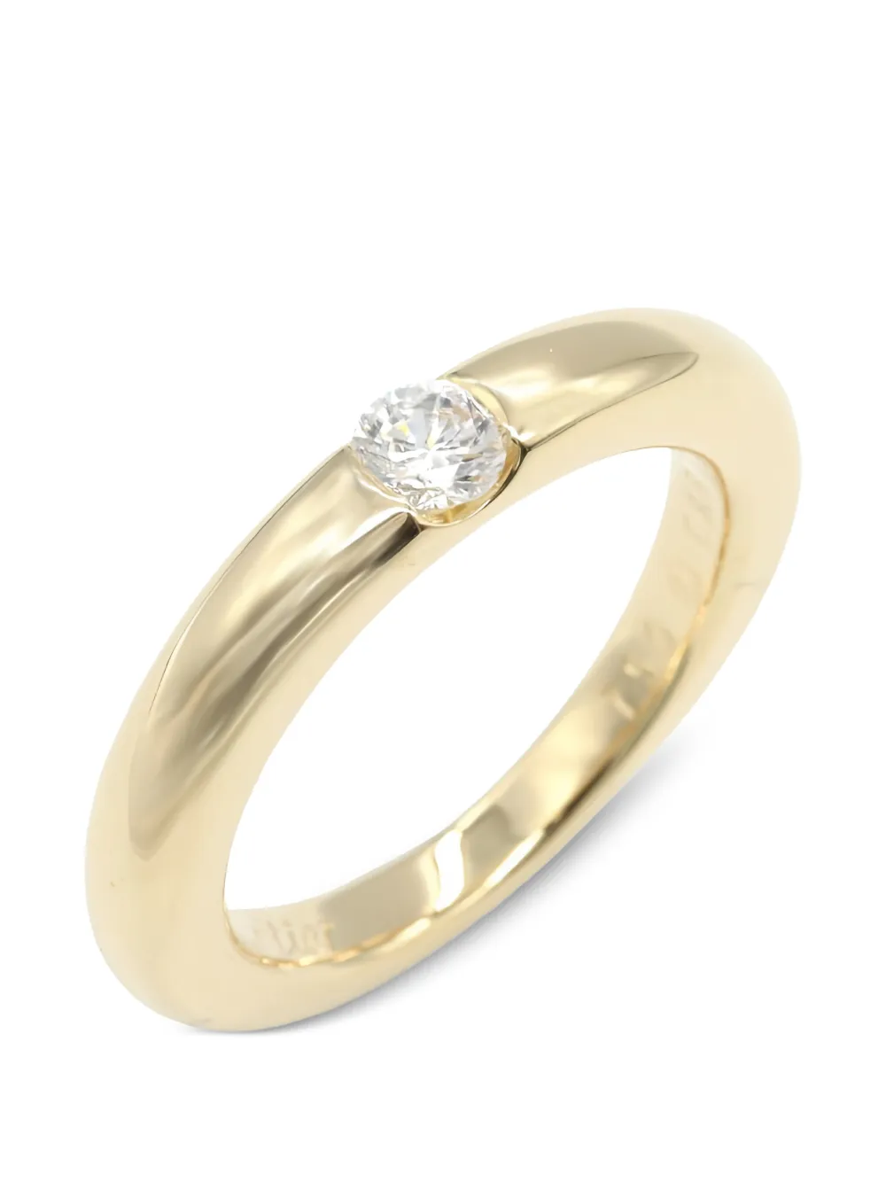 Cartier 2010s Ellipse diamond ring - Oro