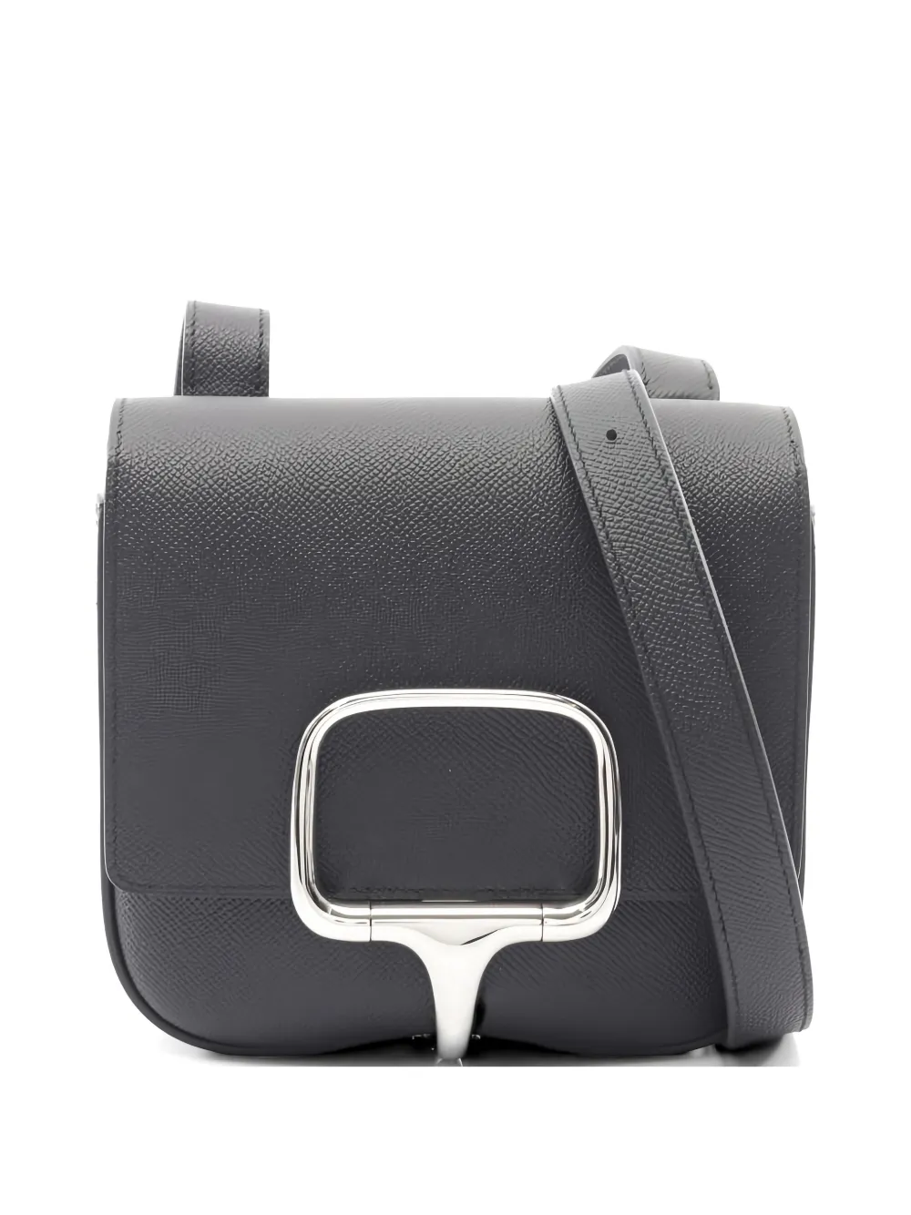 Hermès Pre-Owned 2025 Della Cavalleria Crossbody Bag | Black | FARFETCH