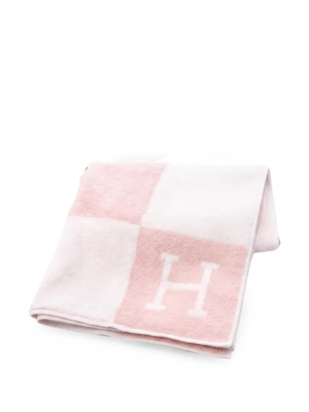 Hermès Pre-Owned Asciugamano Avalon Rose Lila anni 2020 - Bianco