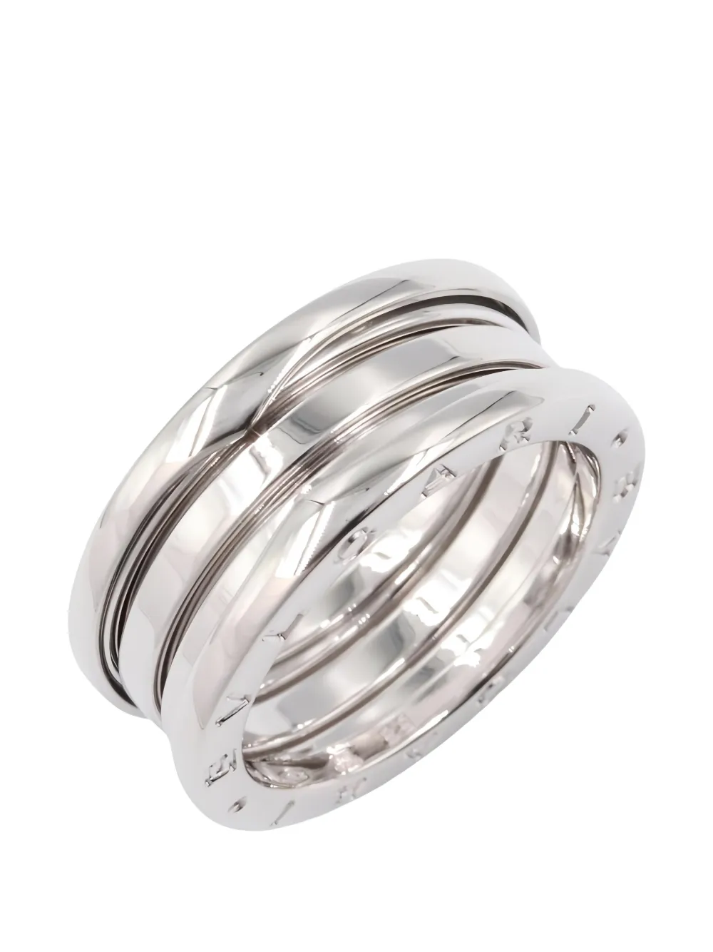 Bvlgari Pre-Owned 2010s B-zero1 3-band ring - Argento
