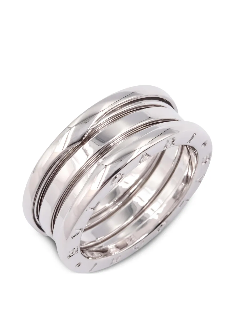 Bvlgari Pre-Owned 2010s B-zero1 3-band ring - Argento