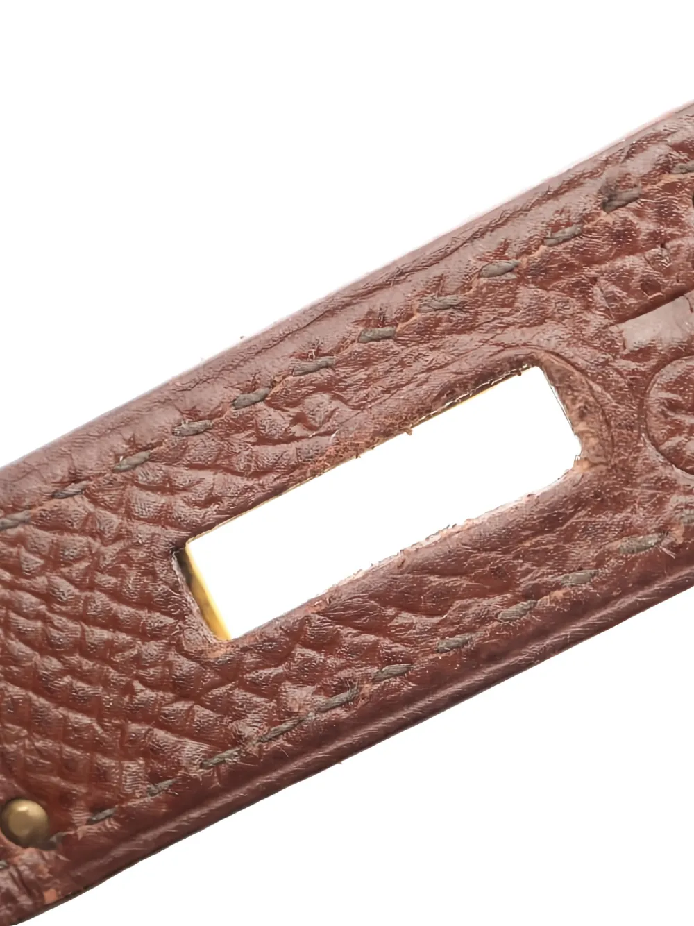 Hermès Pre-owned 1995 MM Kelly Sport Shoulder Bag in Yellow, view 5
