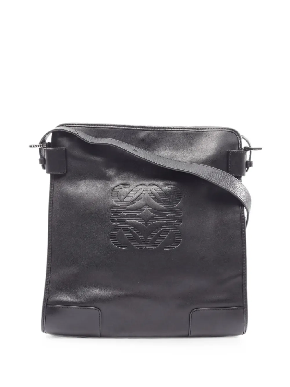 Loewe Pre-Owned Borsa a spalla Anagram anni 2000 - Nero