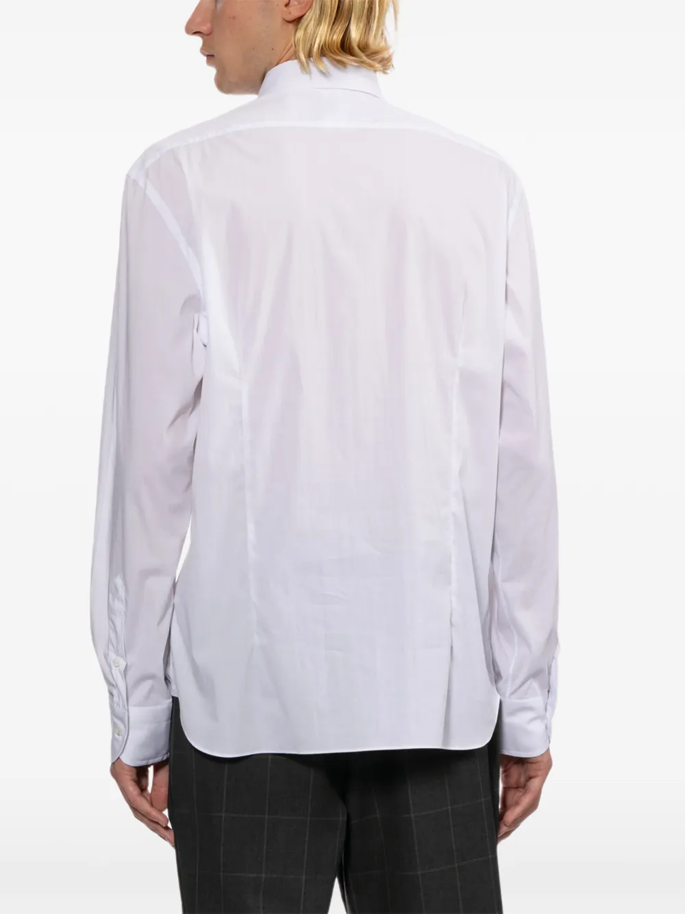 Junya Watanabe MAN Overhemd met print Wit