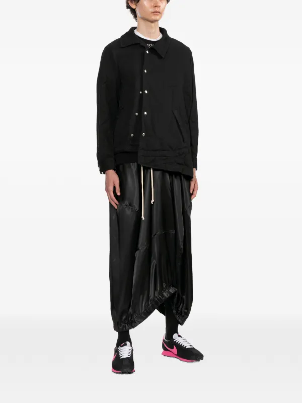 Black Comme Des Garçons スナップボタン ジャケット | ブラック