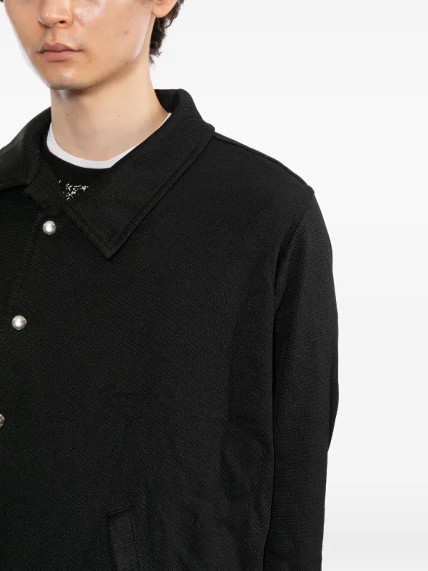 Black Comme Des Garçons スナップボタン ジャケット | ブラック 