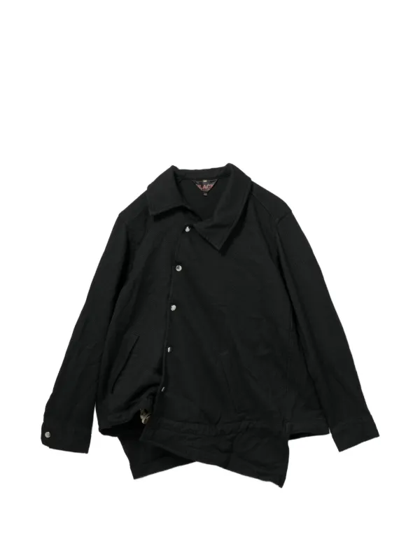 Black Comme Des Garçons スナップボタン ジャケット | ブラック 