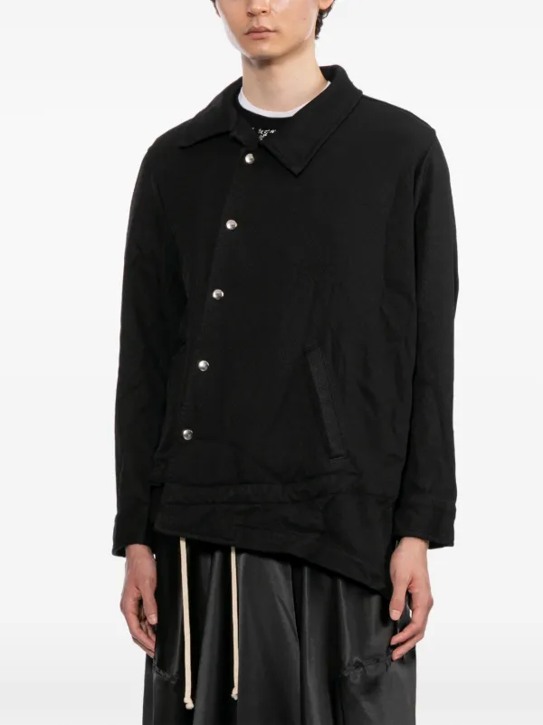 Black Comme Des Garçons スナップボタン ジャケット | ブラック 