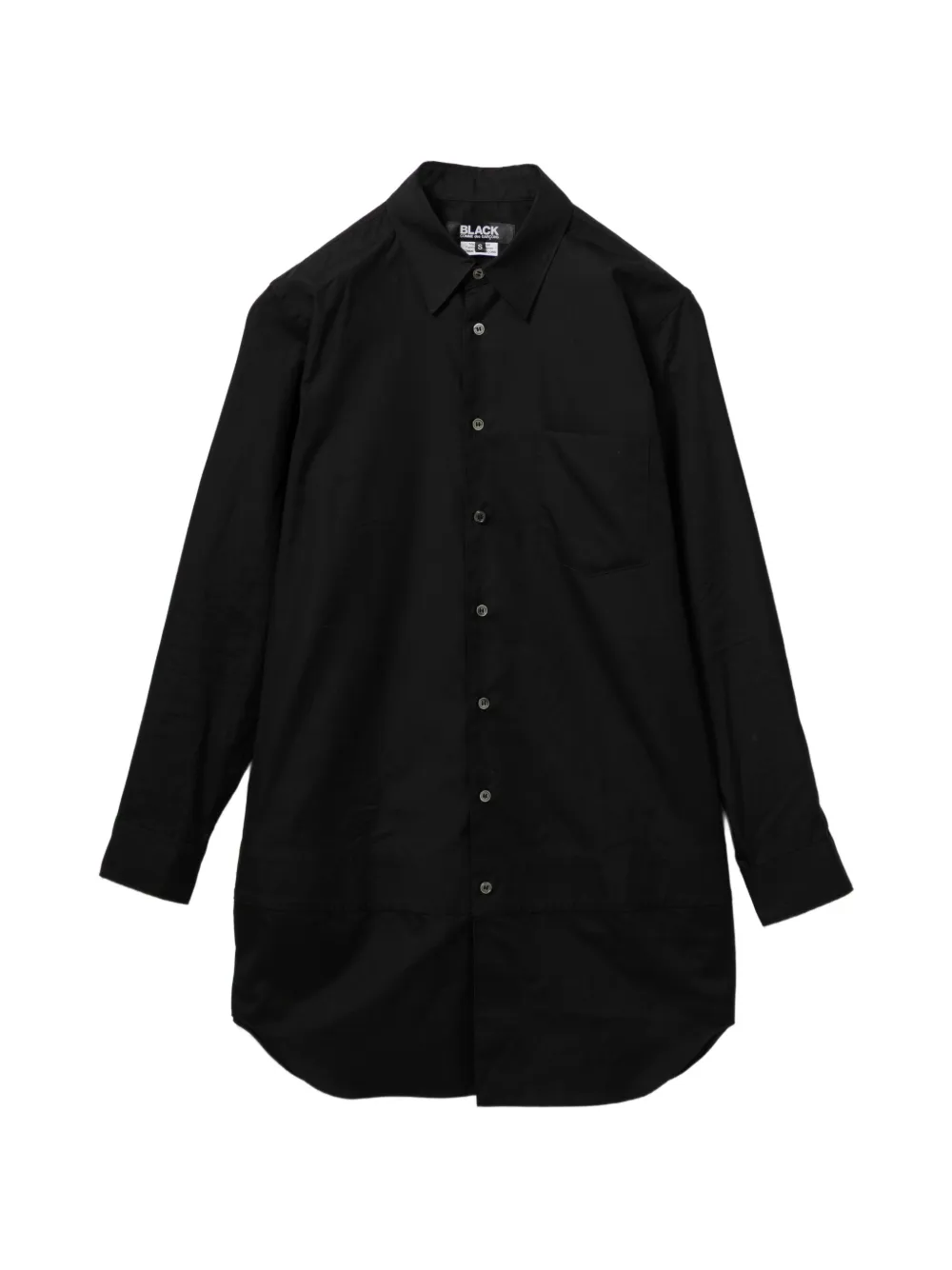 Black Comme Des Garçons Camicia in cotone - Nero
