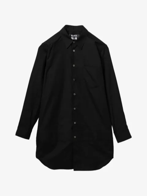 Black Comme Des Garçons cotton shirt