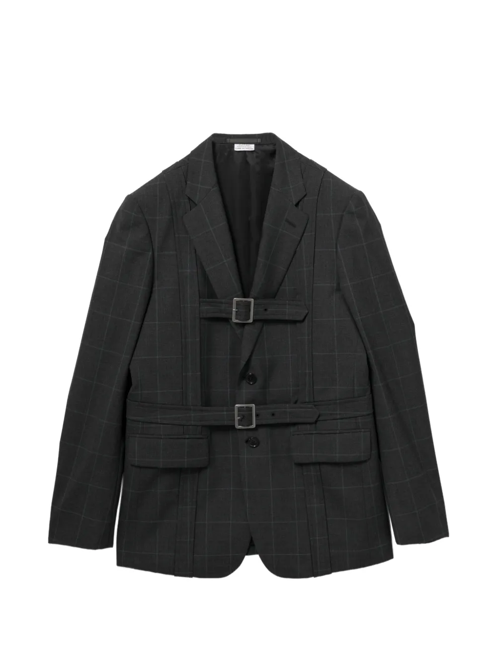 Comme des Garçons Homme Deux Blazer con cintura - Grigio
