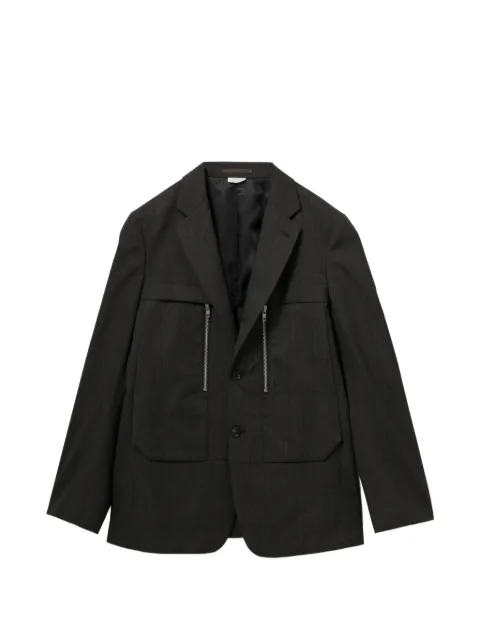 Comme des Garçons Homme Deux blazer con motivo de cuadros