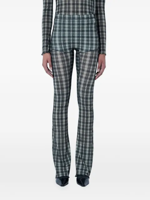 KNWLS plaid leggings