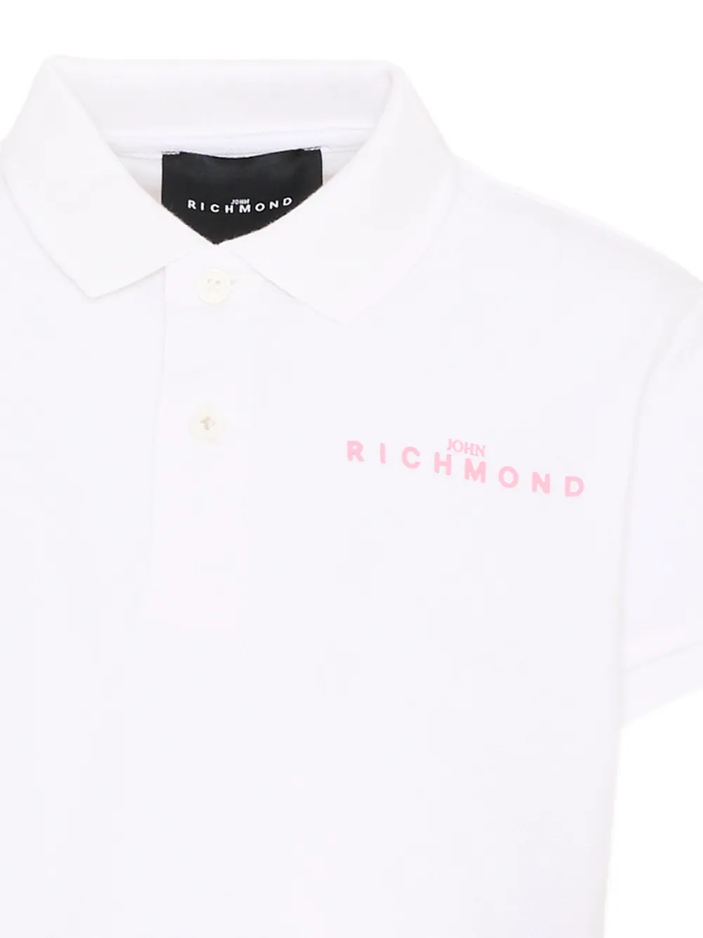 John Richmond Junior Trainingspak met logoprint Wit