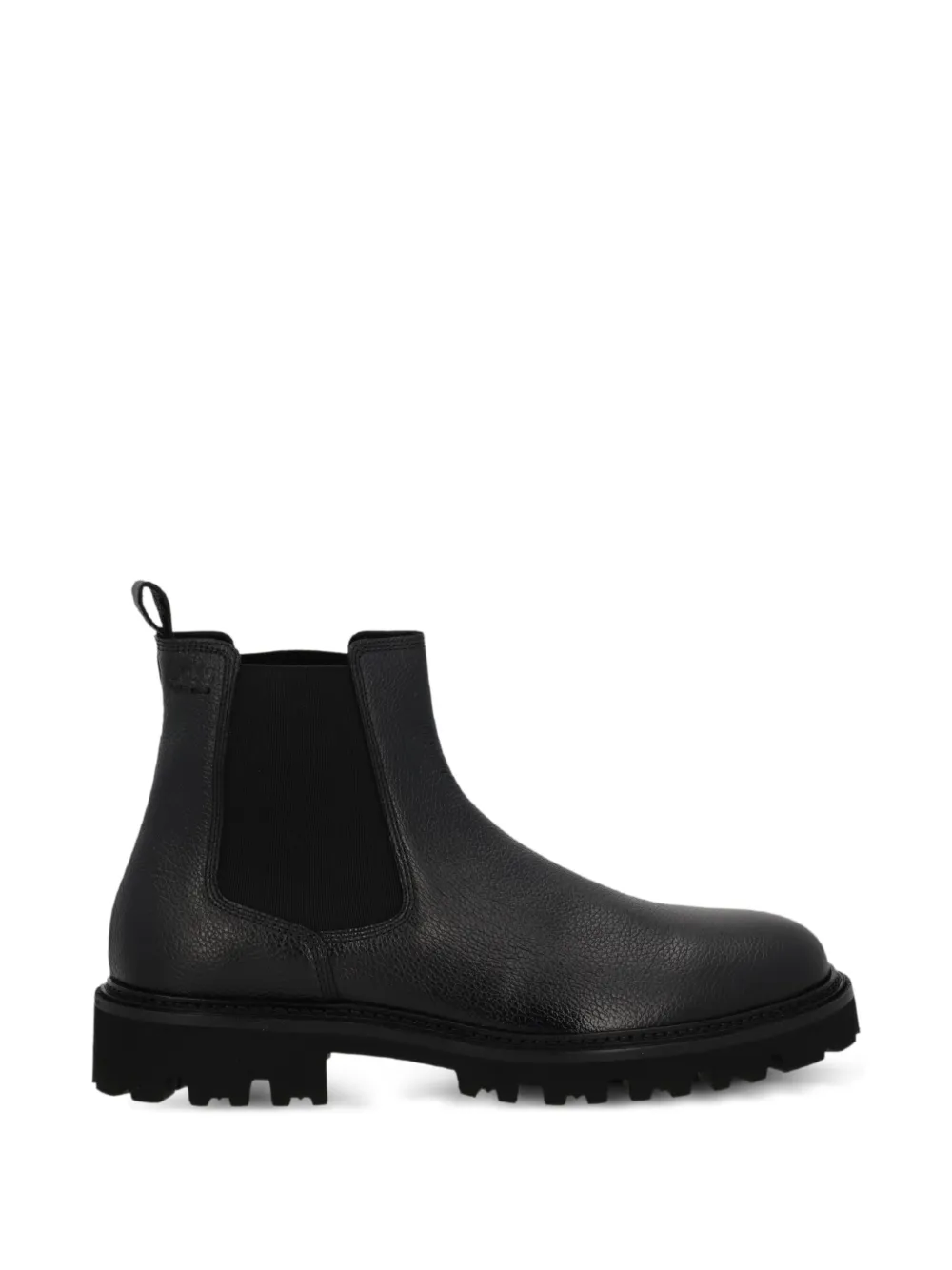 BOSS Julyo leather Chelsea boots Zwart