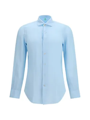 Finamore 1925 Napoli Finamore Shirt | Blue | FARFETCH MY