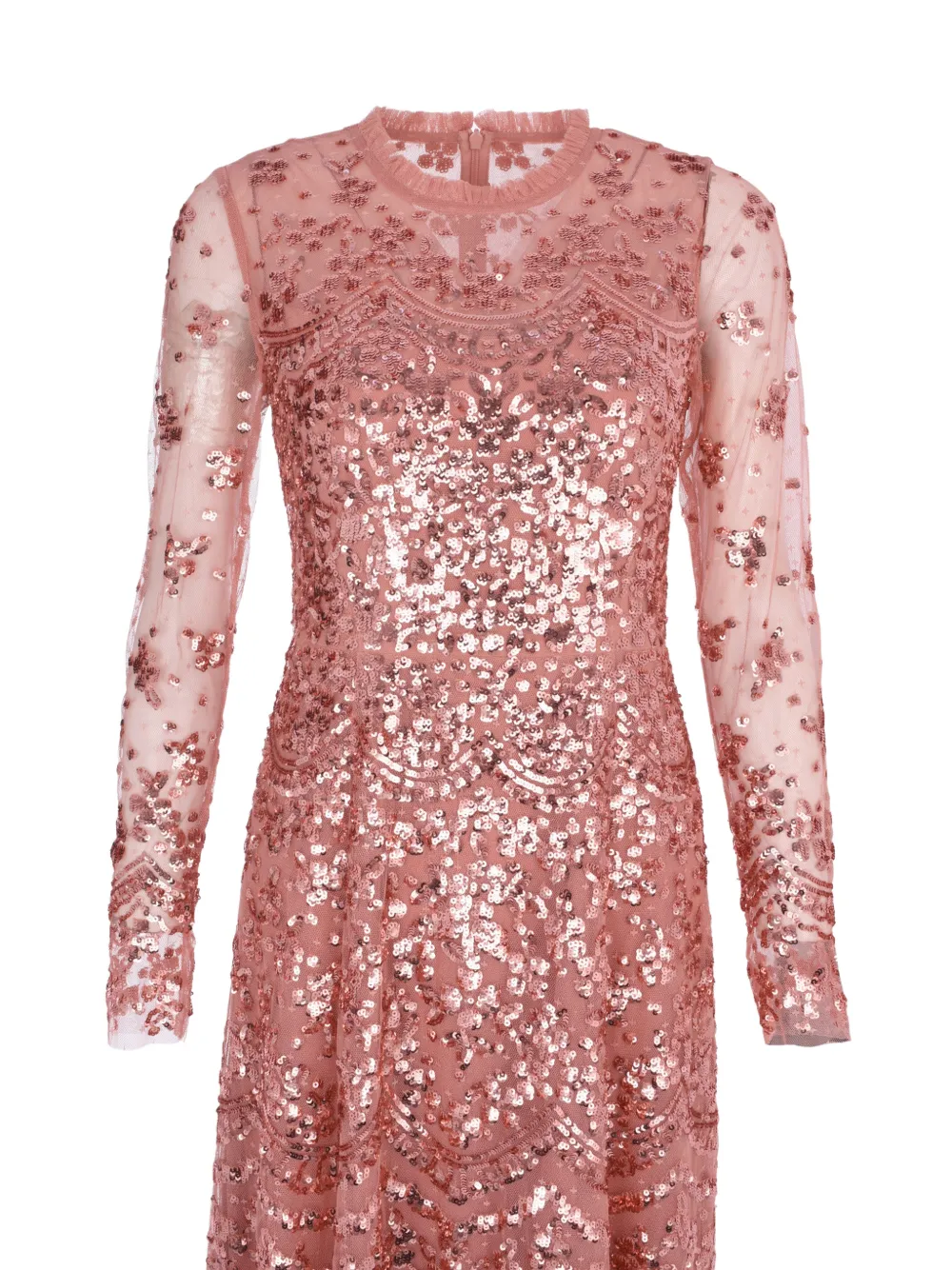  Needle & Thread Vestido De Fiesta Freya Con Lentejuelas - Rosa 