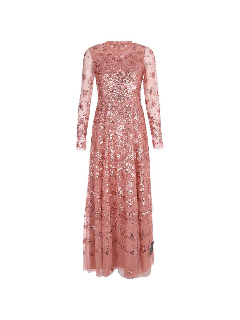 Needle & Thread Freya sequin-embellished gown - Rosa