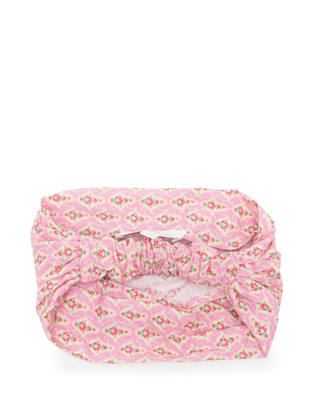 Mariella Ferrari Haarband met geometrische bloemen-print Roze