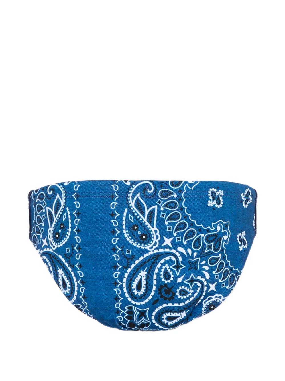 MC2 Saint Barth Kids Zwembroek met bandanaprint Blauw