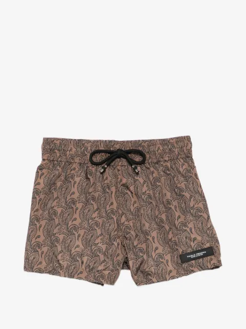 Paolo Pecora Kids paisley-pattern swim shorts