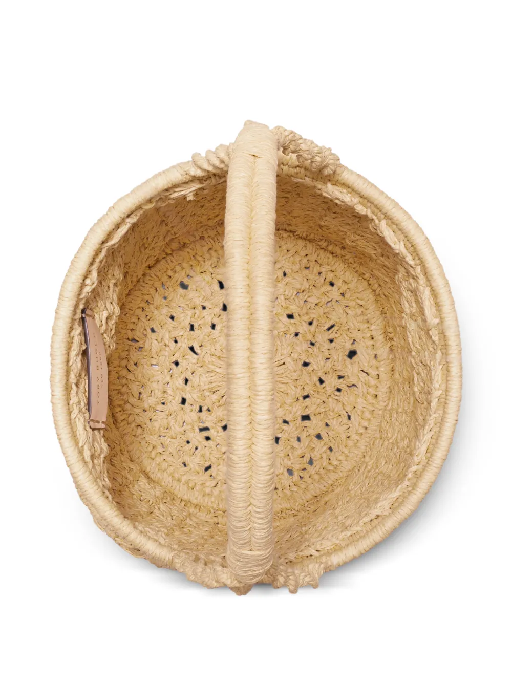 Tory Burch Ella handgehaakte bucket-tas Beige