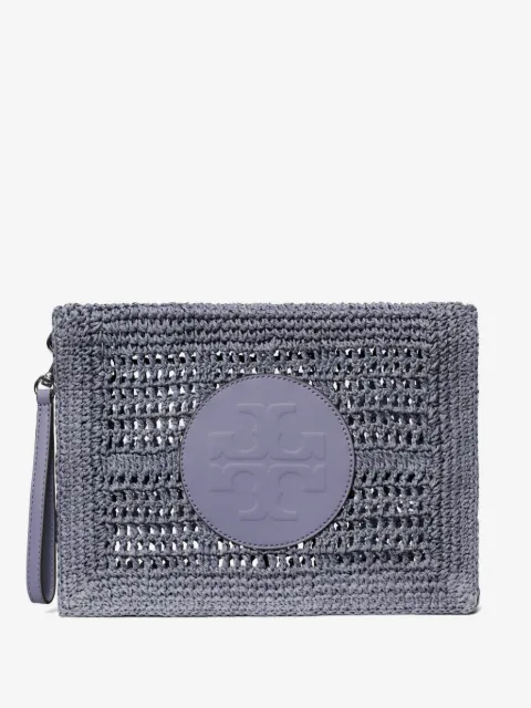 Tory Burch Ella hand-crocheted pouch