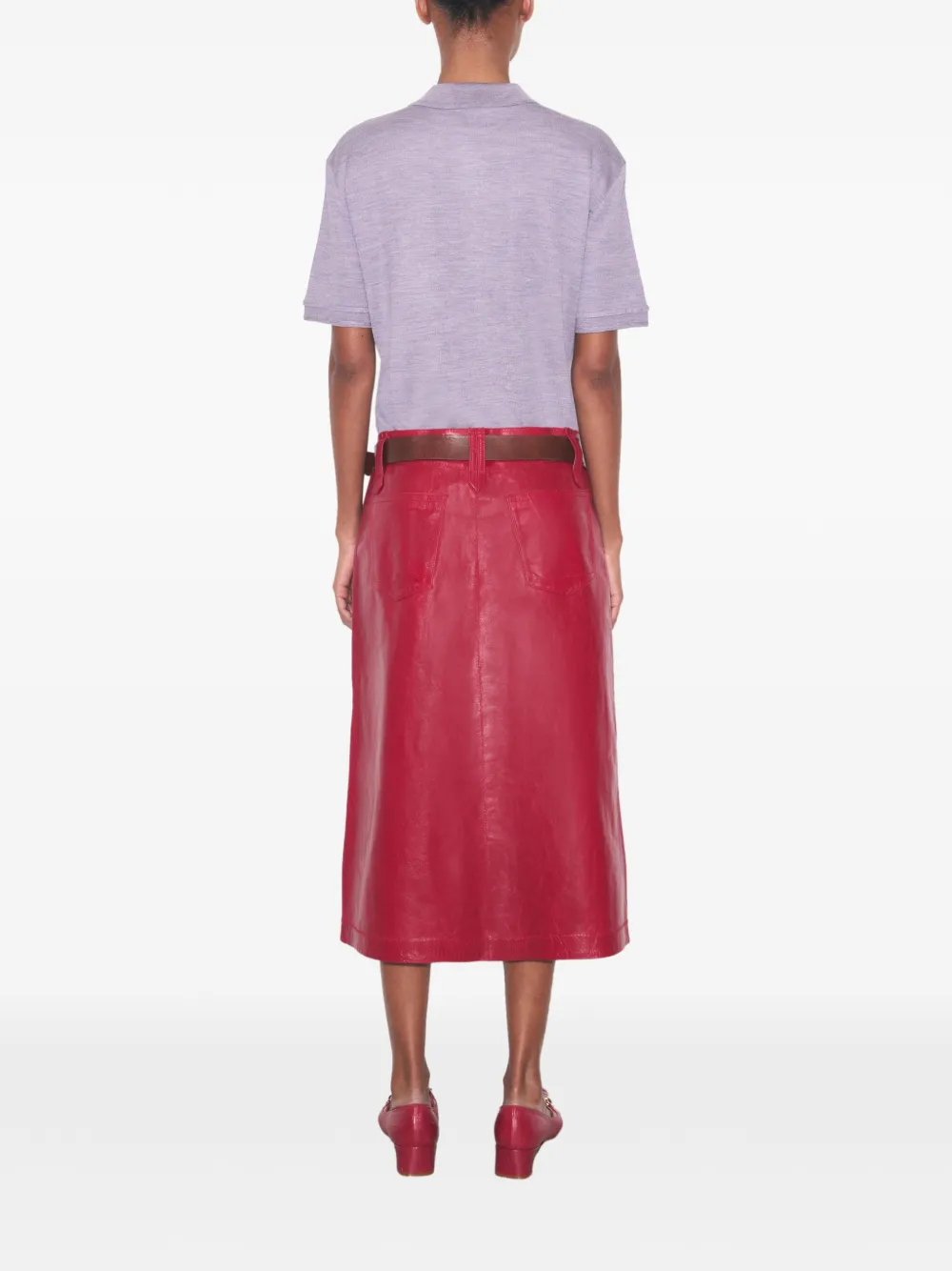 Tory Burch Polo Oversize - Morado 