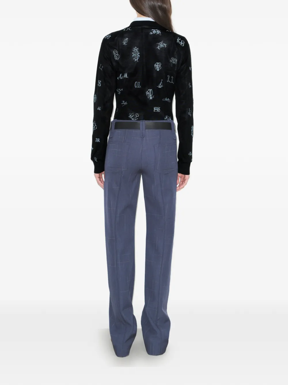  Tory Burch Pull à Broderies - Noir 