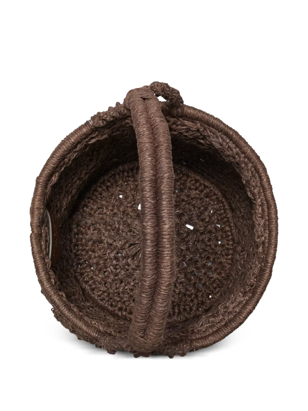 Tory Burch Ella handgehaakte bucket-tas Bruin
