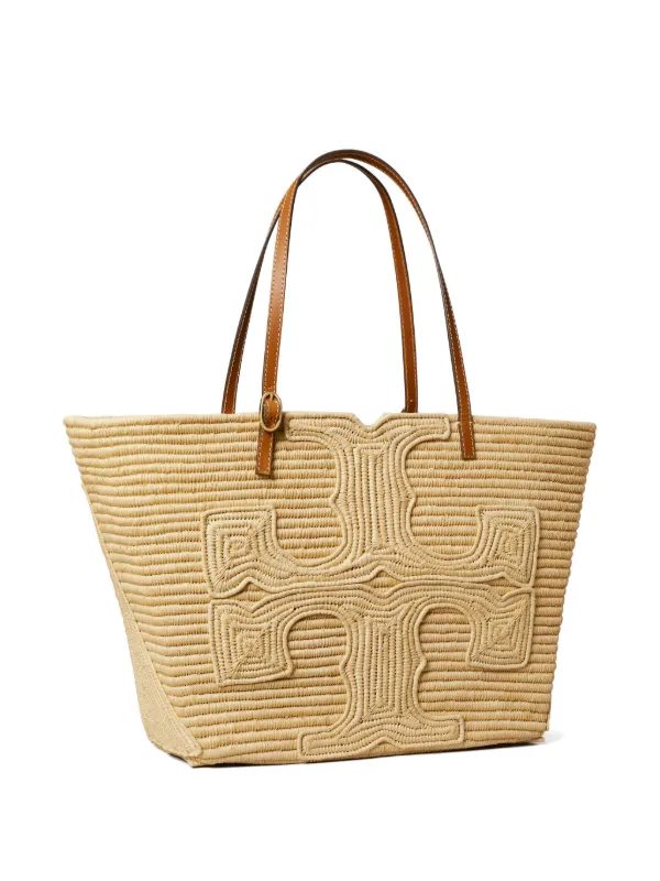 Tory Burch x Doum For Women Large Ella logo-patch Tote Bag