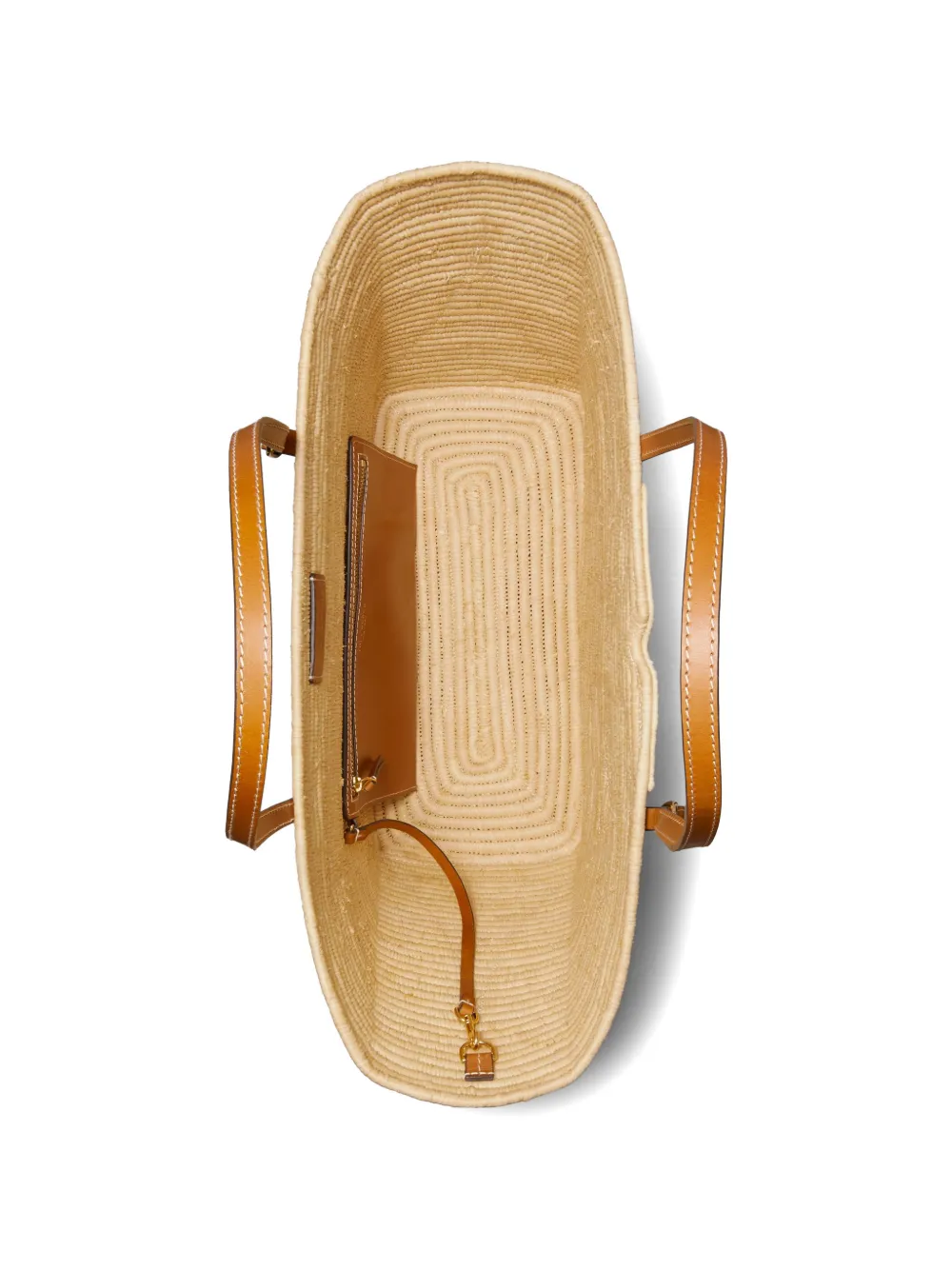 Tory Burch x Doum For Women grote Ella shopper met logopatch Beige