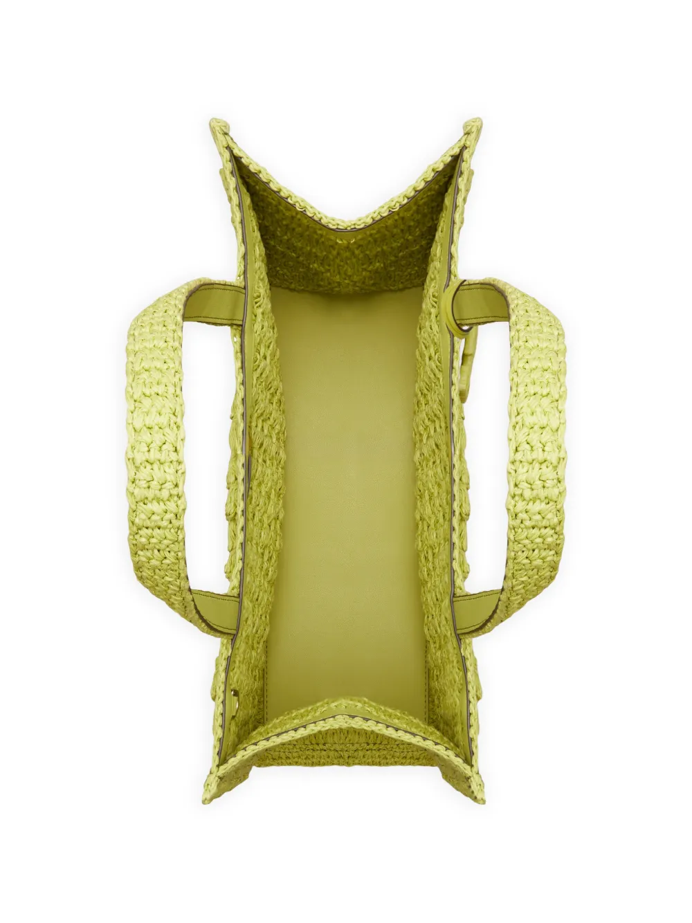 Tory Burch Ella kleine handgehaakte shopper Groen