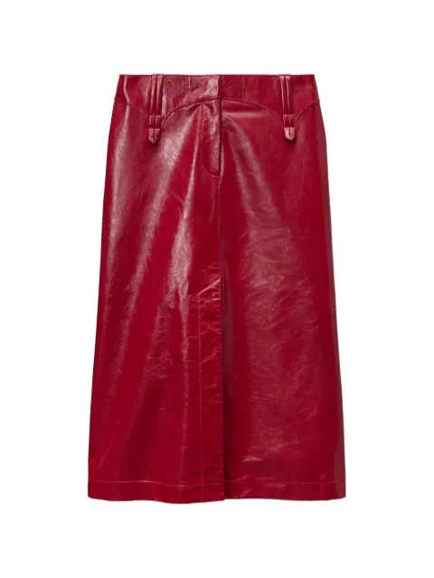 Tory Burch leather skirt