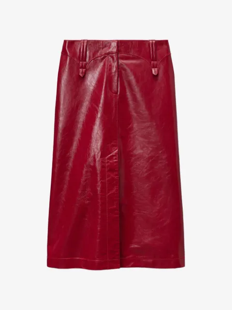 Tory Burch leather skirt