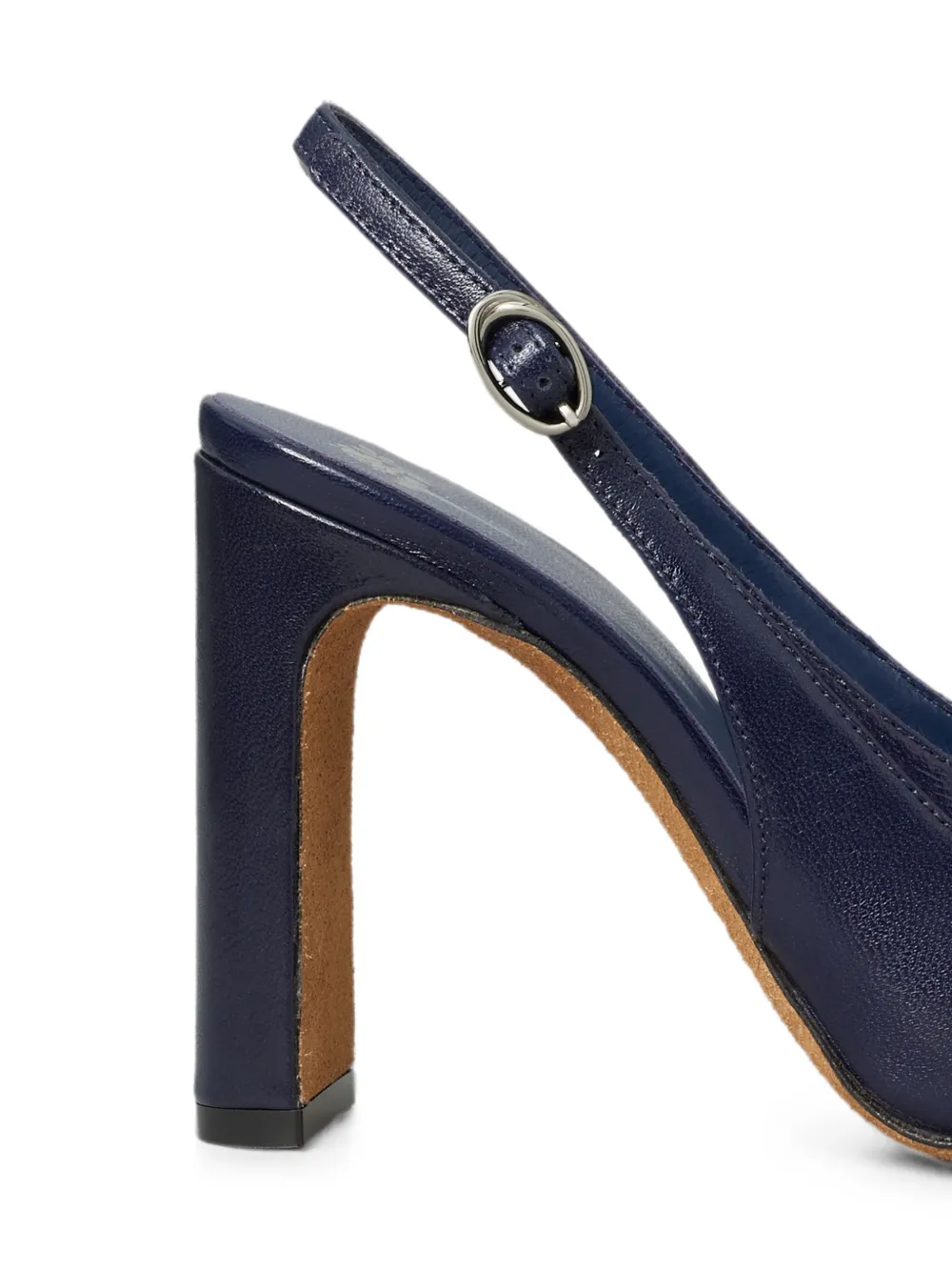 Tory Burch Runway 95 mm slingback sneakers met ketting Blauw