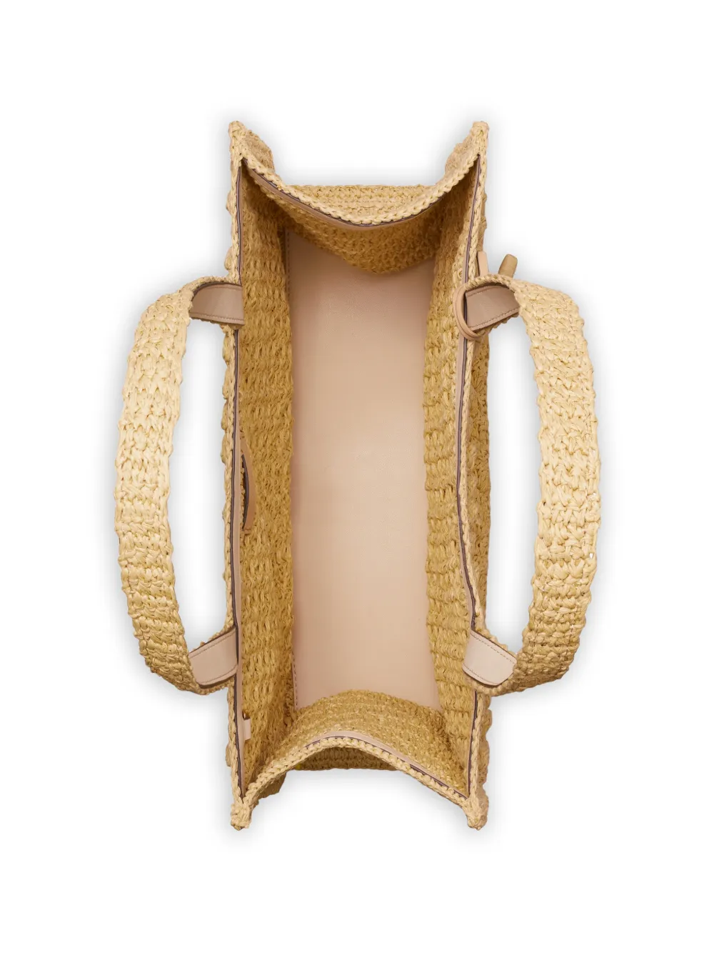 Tory Burch Ella kleine handgehaakte shopper Beige